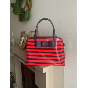 Kate Spade Striped Handbag